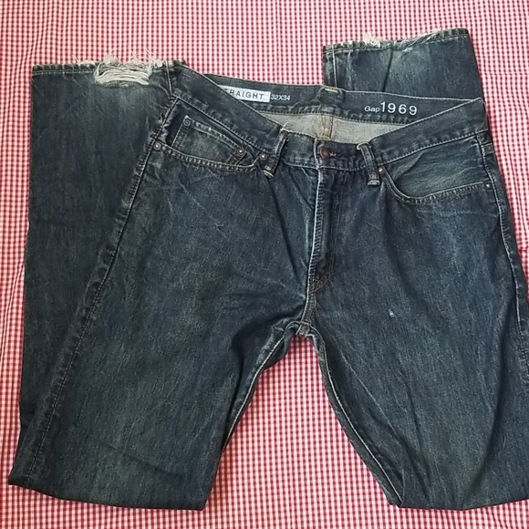 Men's 32x34 Gap 1969 Straight Jeans - Picture 1 of 3